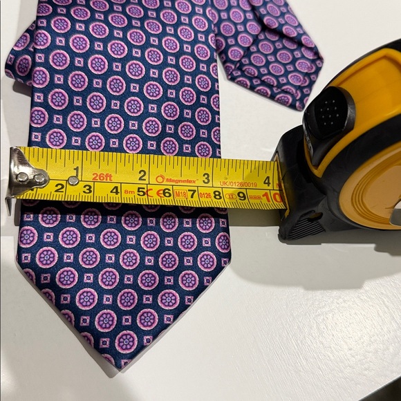 Dolcepunta set of 6 wardrobe Men's Designer Silk Ties - Multicolor - Picture 10 of 12